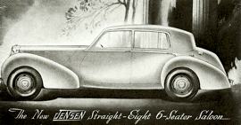 1946 Jensen Straight Eight Saloon